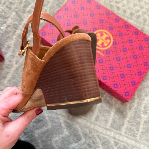 TORY BURCH SELBY 75MM BLOCK HEEL SANDAL - Picture 10 of 13